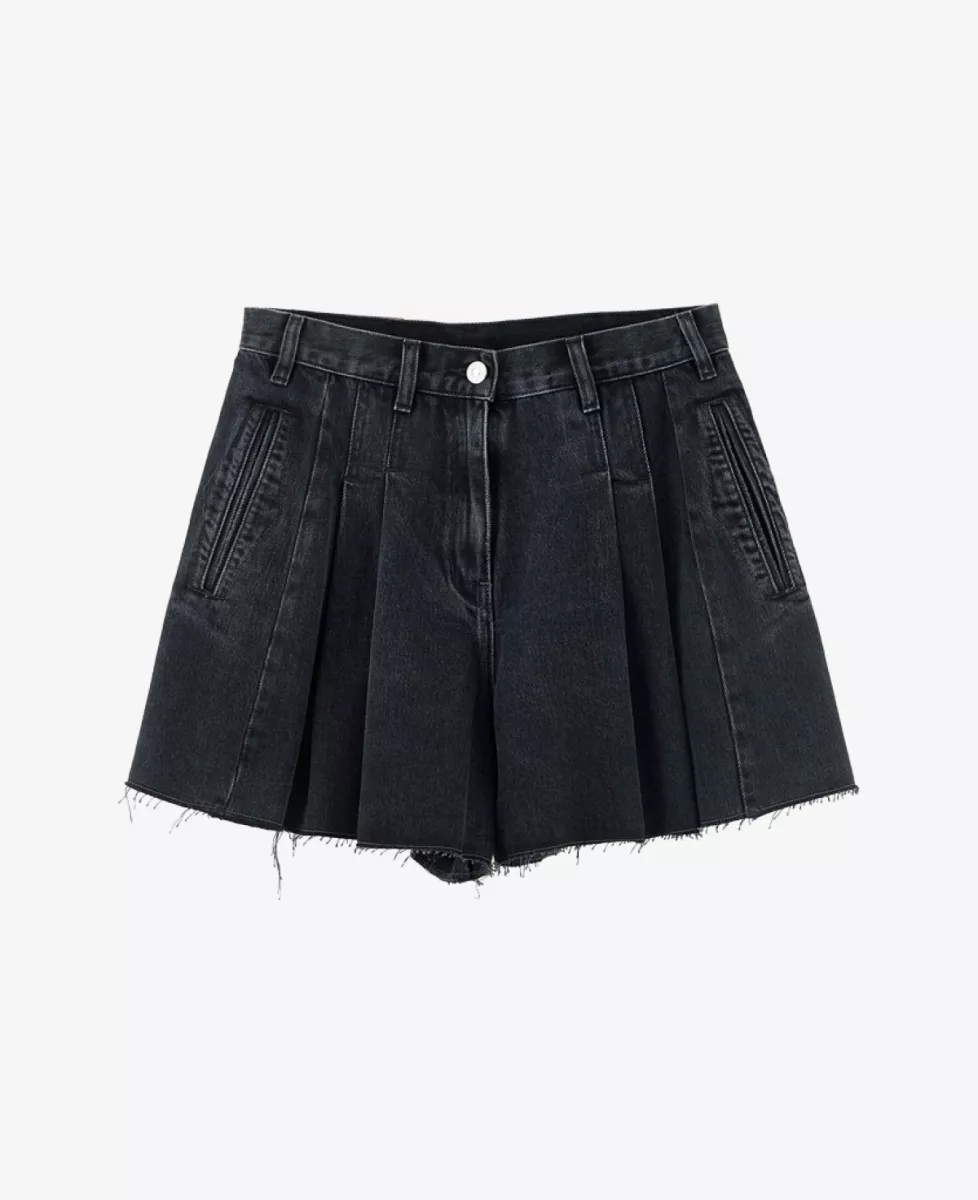 Bellerose Short - Zwart denim 1 Bellerose Bellerose Short - Zwart denim