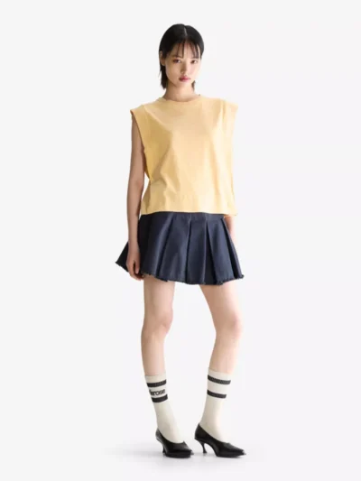 Bellerose Bellerose Tshirt km - Geel