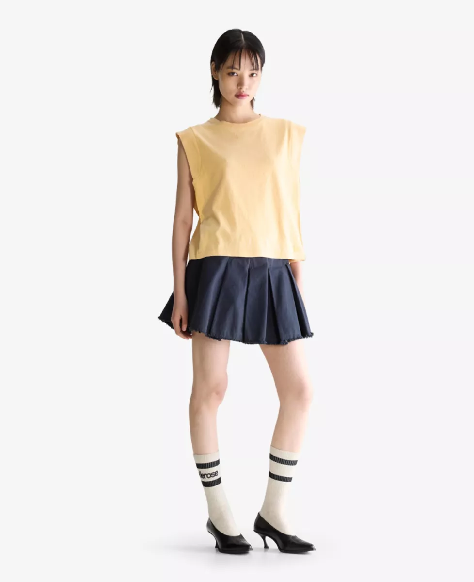 Bellerose Tshirt km - Geel 2 Bellerose Bellerose Tshirt km - Geel