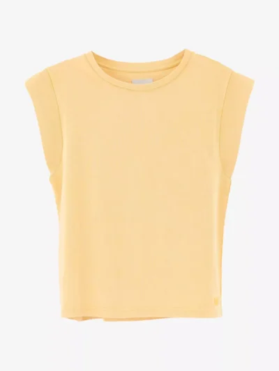 Bellerose Bellerose Tshirt km - Geel