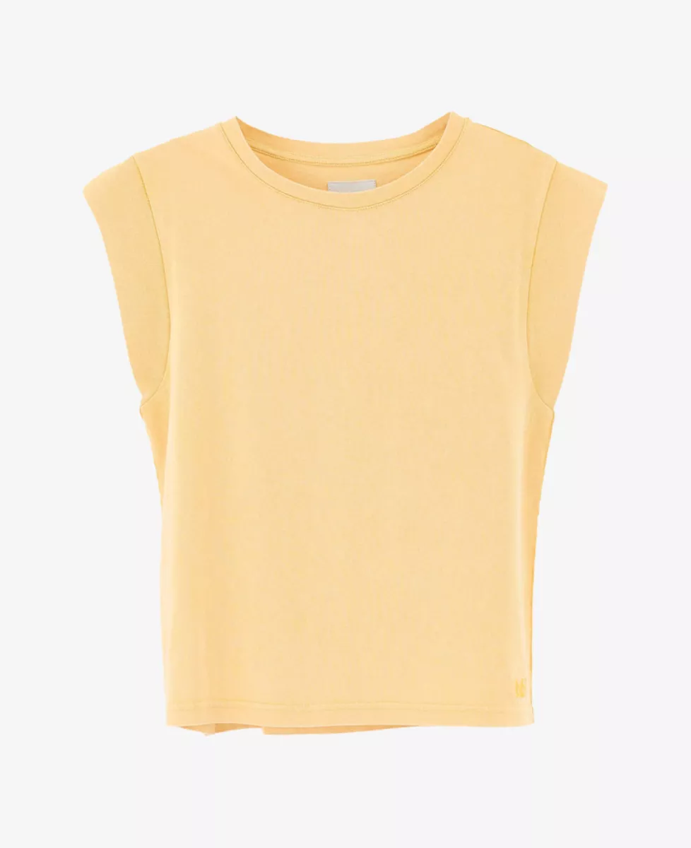 Bellerose Tshirt km - Geel 1 Bellerose Bellerose Tshirt km - Geel