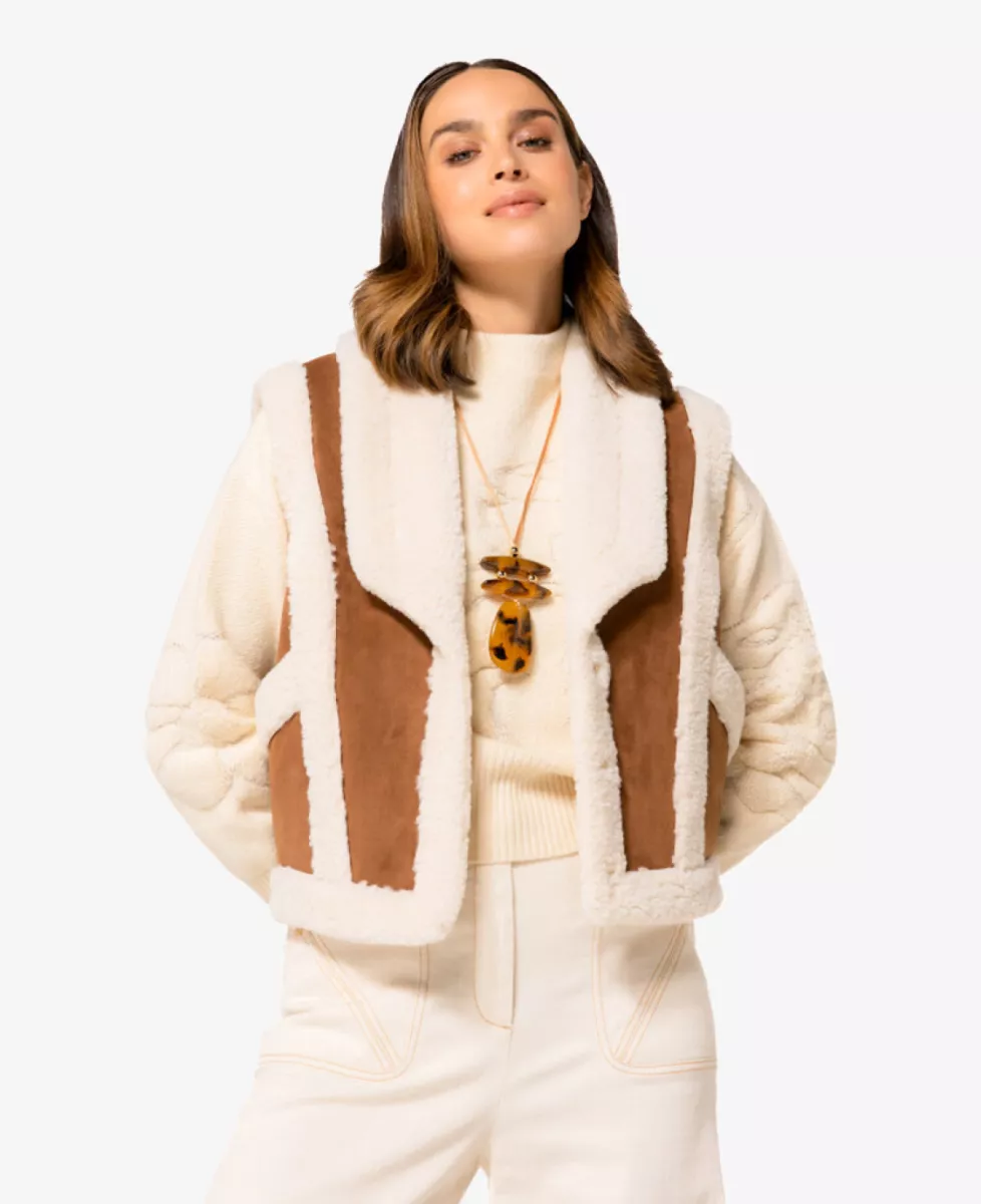 Caroline Biss Trui - Ecru 3 Caroline Biss Caroline Biss Trui - Ecru