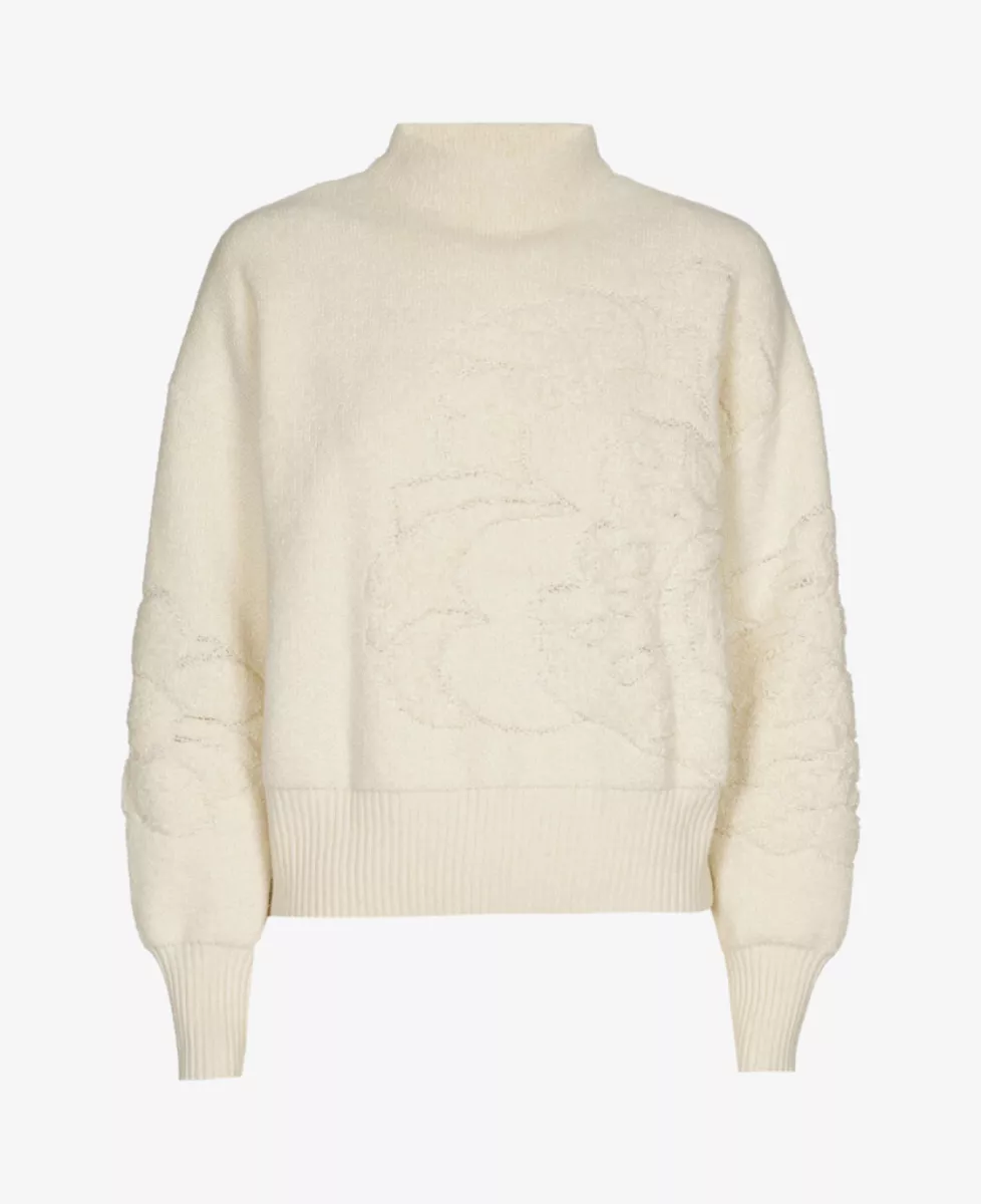 Caroline Biss Trui - Ecru 1 Caroline Biss Caroline Biss Trui - Ecru