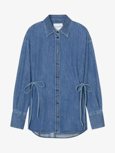 Closed Closed Blouse - Middelblauw