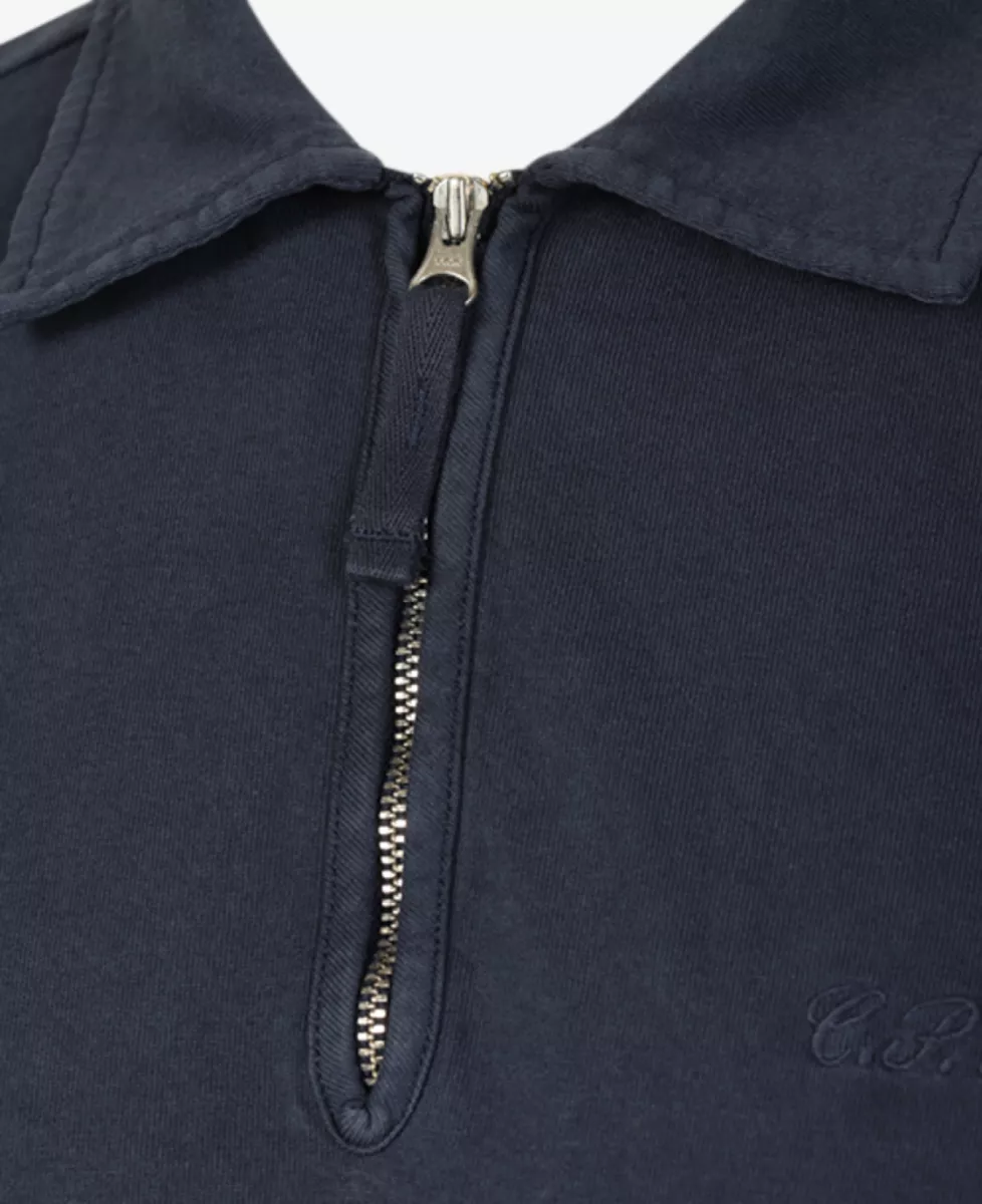 C.P. Company Polo Zip - Donkerblauw 3 C.P. Company C.P. Company Polo Zip - Donkerblauw