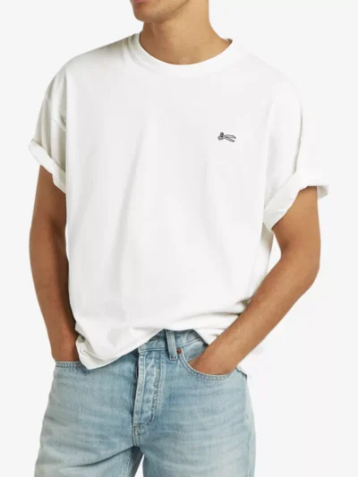 Denham Denham UENO GRAPHIC TEE SS SC - Ecru