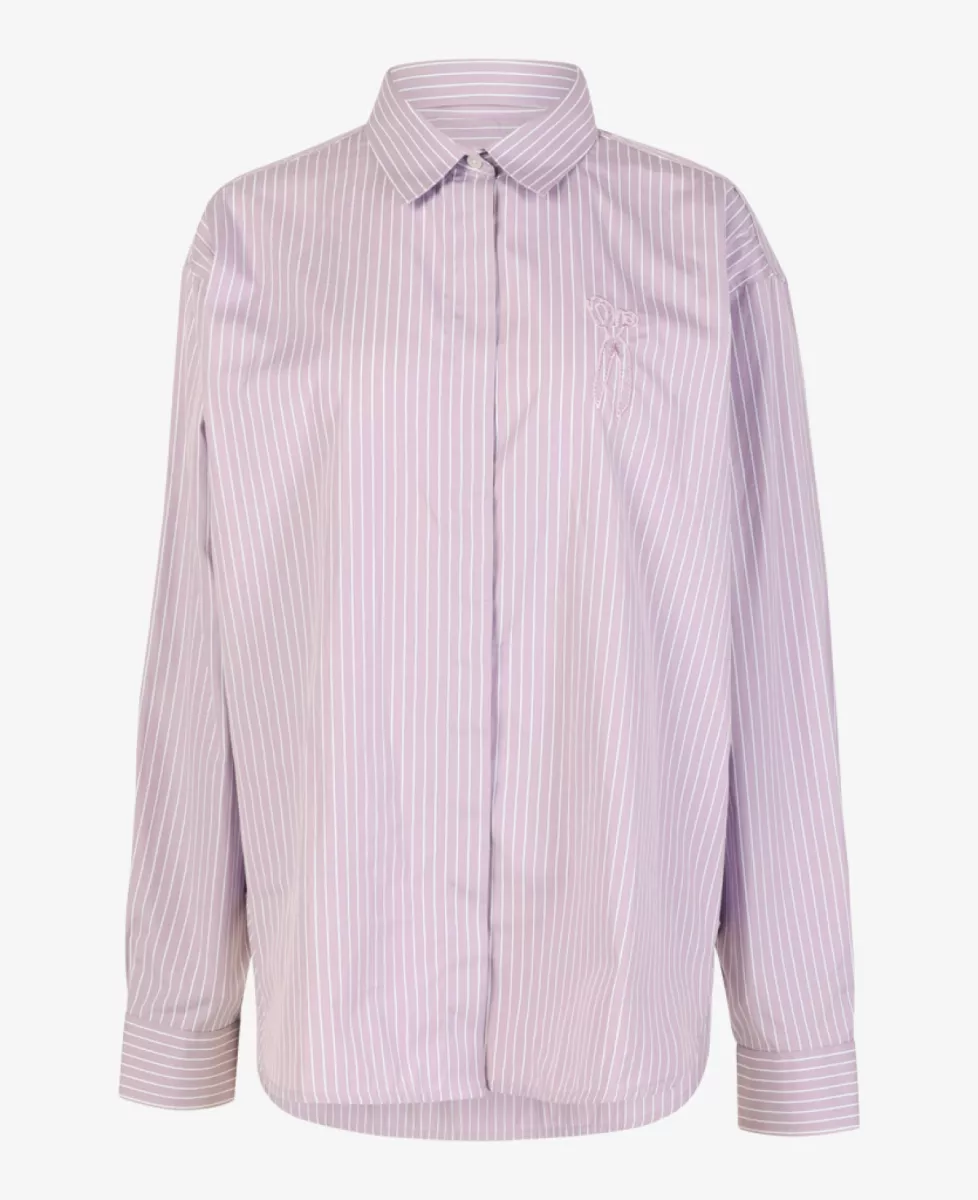 Denham DAHLILA SHIRT SS - PURPLE 1 Denham Denham DAHLILA SHIRT SS - PURPLE