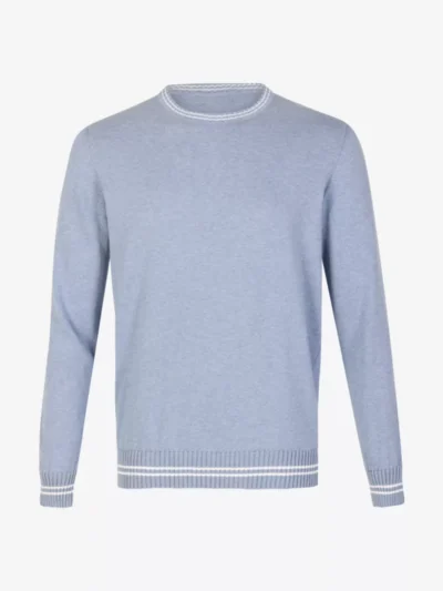 Doriani Cashmere Doriani Cashmere Pullover ronde hals - Blauw