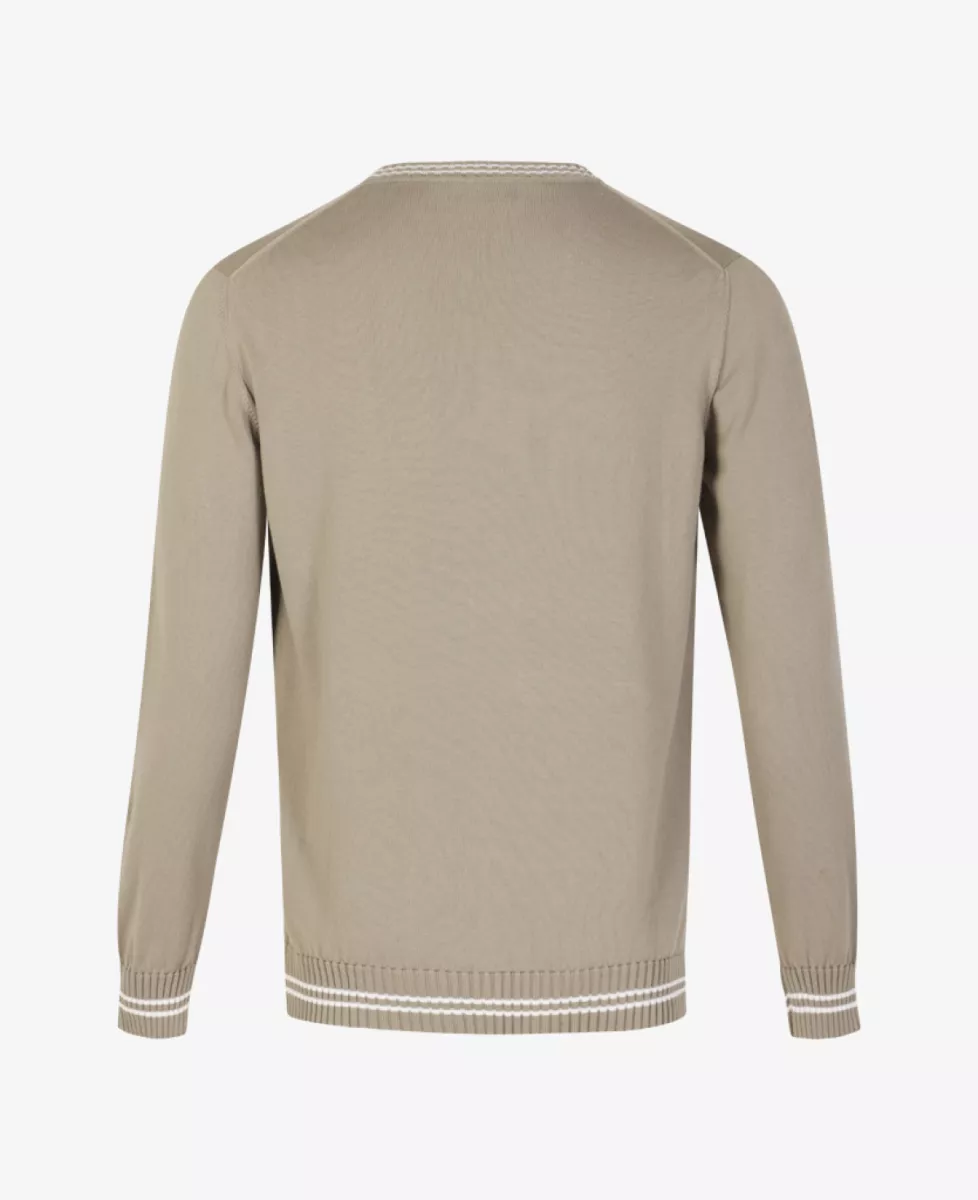 Doriani Cashmere Pullover ronde hals - Groen 2 Doriani Cashmere Doriani Cashmere Pullover ronde hals - Groen