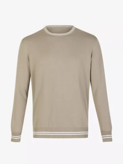 Doriani Cashmere Doriani Cashmere Pullover ronde hals - Groen