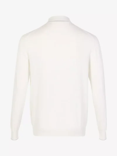 Doriani Cashmere Doriani Cashmere Polo km silk/cotton - Ecru