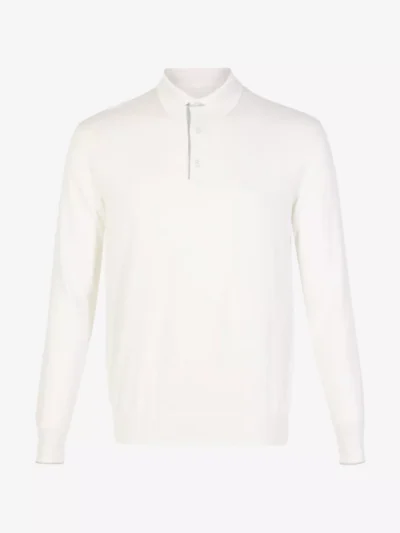 Doriani Cashmere Doriani Cashmere Polo km silk/cotton - Ecru