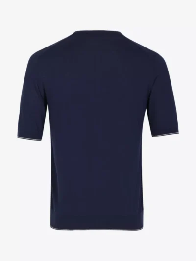 Doriani Cashmere Doriani Cashmere Shirt crepe cotton - Blauw