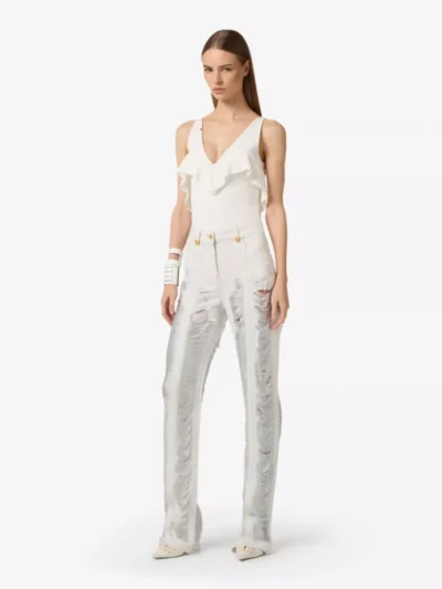 Elisabetta Franchi Elisabetta Franchi Top ml - Wit