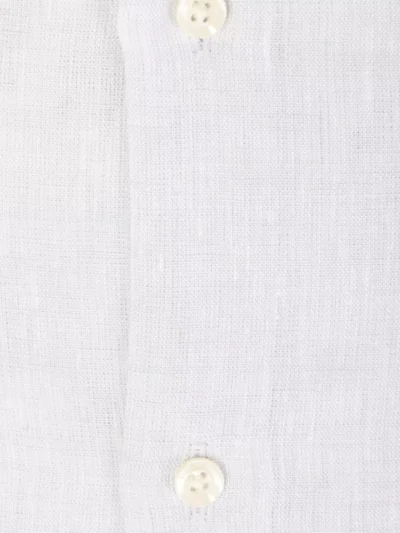 Genti Genti Shirt linnen b - Lichtgrijs