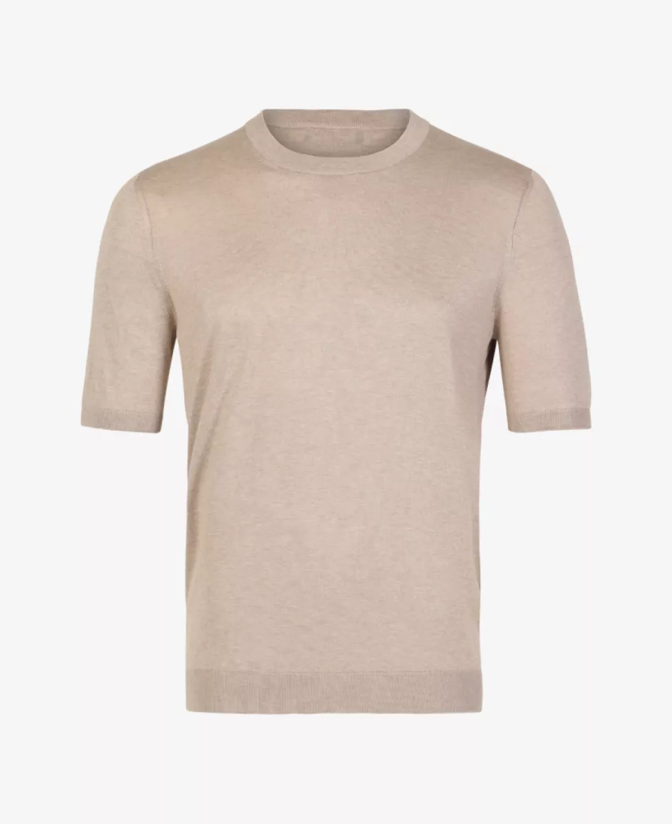 Gran Sasso T-shirt - Beige 1 Gran Sasso Gran Sasso T-shirt - Beige