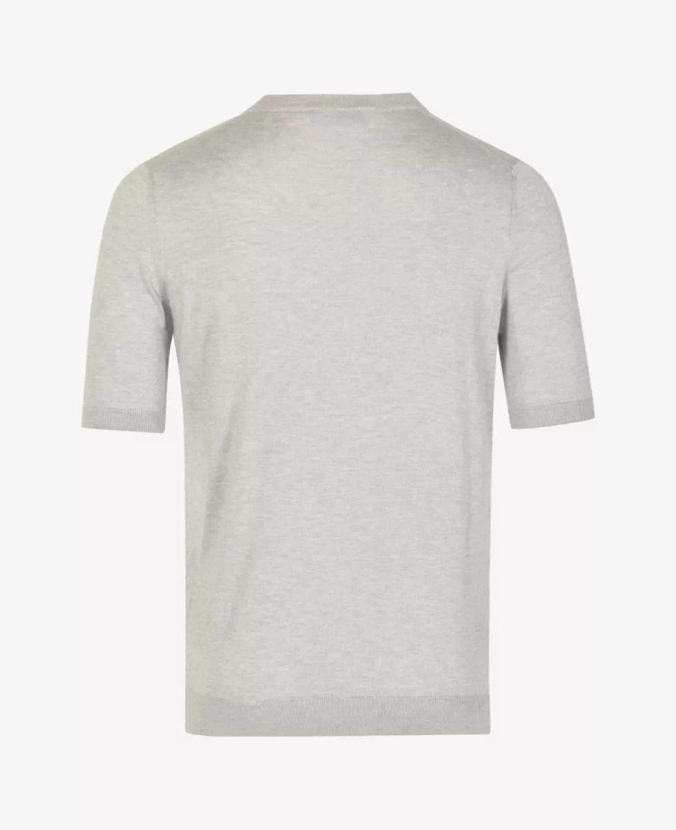 Gran Sasso T-shirt - Lichtgrijs 2 Gran Sasso Gran Sasso T-shirt - Lichtgrijs