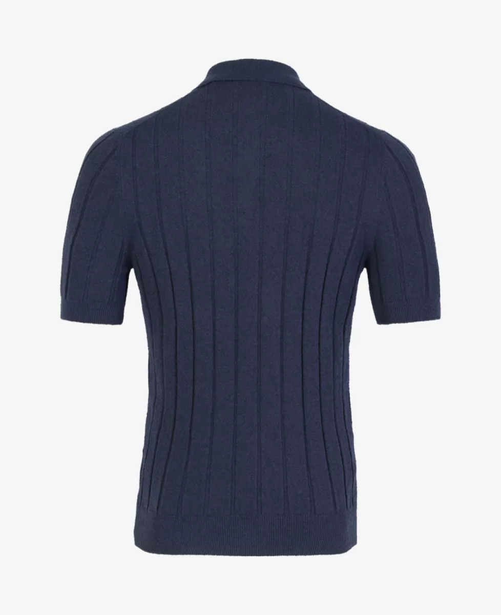 Gran Sasso Boucl** Polo - Navy 2 Gran Sasso Gran Sasso Boucl** Polo - Navy
