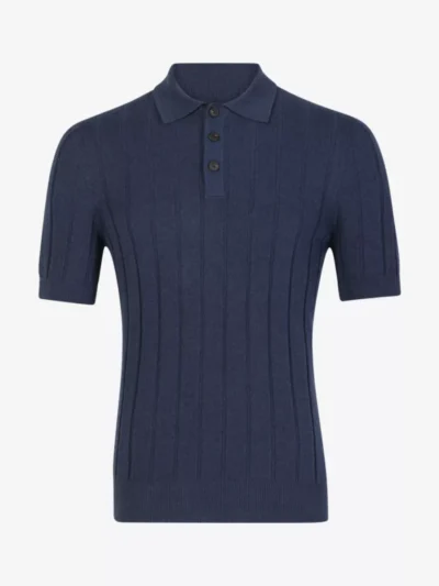 Gran Sasso Gran Sasso Boucl** Polo - Navy