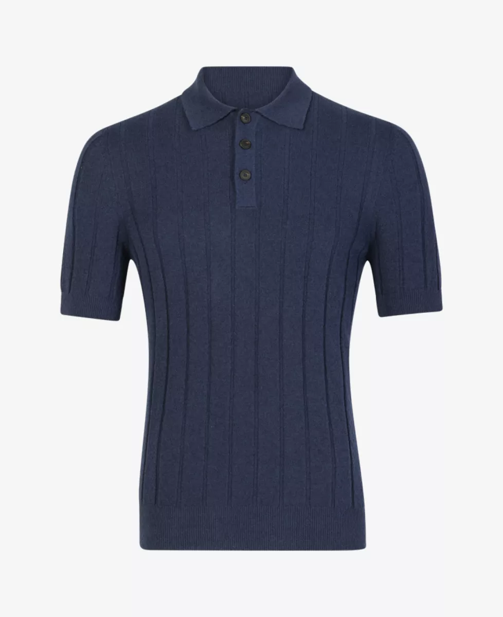 Gran Sasso Boucl** Polo - Navy 1 Gran Sasso Gran Sasso Boucl** Polo - Navy