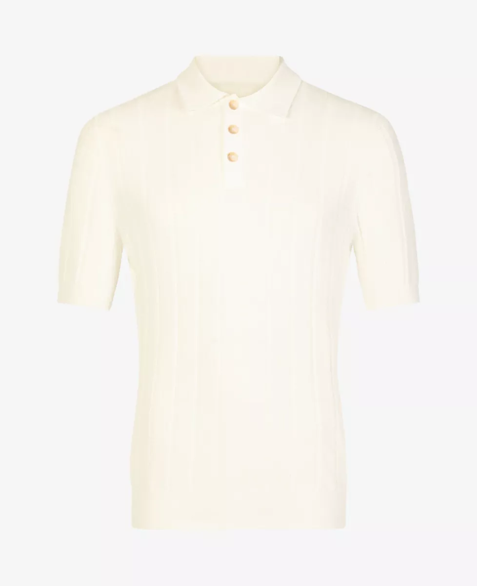 Gran Sasso Boucl** Polo - Wit 1 Gran Sasso Gran Sasso Boucl** Polo - Wit