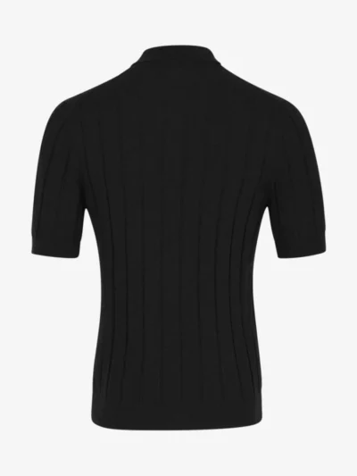 Gran Sasso Gran Sasso Boucl** Polo - Zwart