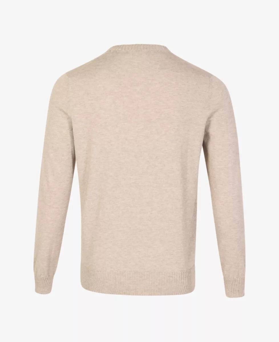 Gran Sasso Trui Ronde Hals - Beige 2 Gran Sasso Gran Sasso Trui Ronde Hals - Beige