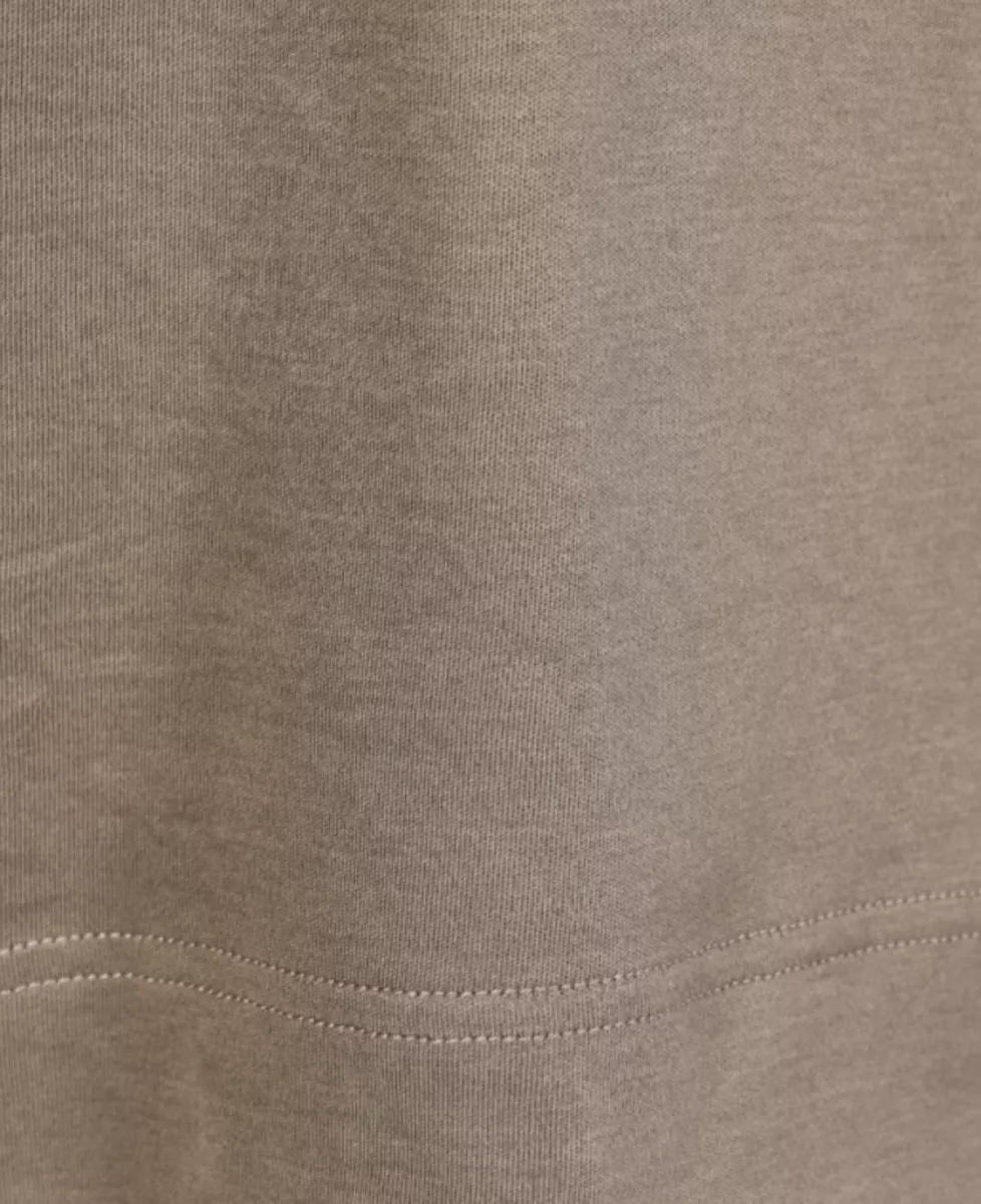 Gran Sasso T-shirt - Taupe 3 Gran Sasso Gran Sasso T-shirt - Taupe