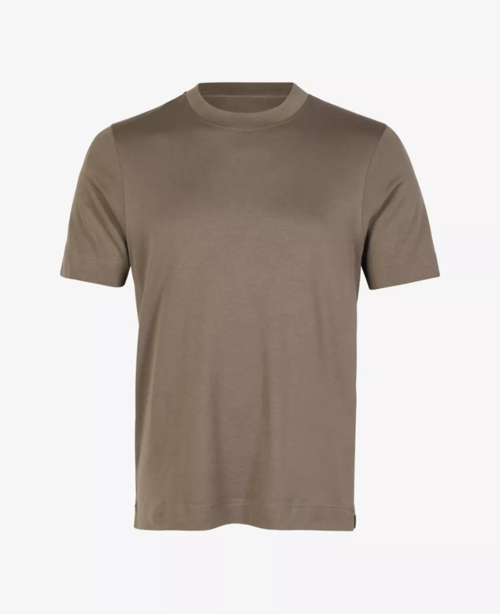 Gran Sasso T-shirt - Taupe 1 Gran Sasso Gran Sasso T-shirt - Taupe