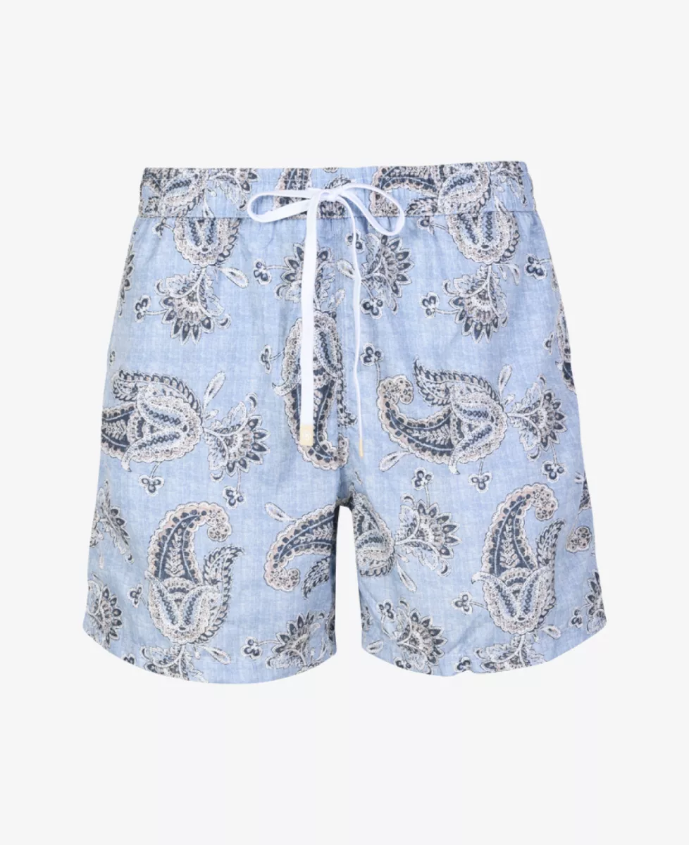 Gran Sasso Swimshort - Middelblauw 1 Gran Sasso Gran Sasso Swimshort - Middelblauw