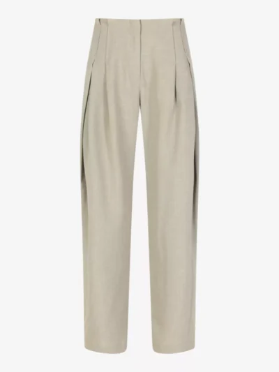 IRO IRO Pantalon - OLIVE GREEN