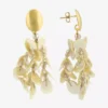 LOTT. LOTT. Oorbellen - Champagne