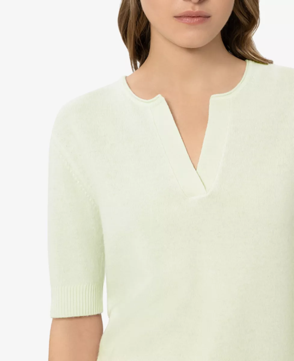 Luisa Cerano Pullover aus Kaschmir-Mix - pistachio 3 Luisa Cerano Luisa Cerano Pullover aus Kaschmir-Mix - pistachio