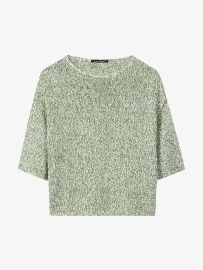 Luisa Cerano Luisa Cerano Pullover Kurzarm - pistachio