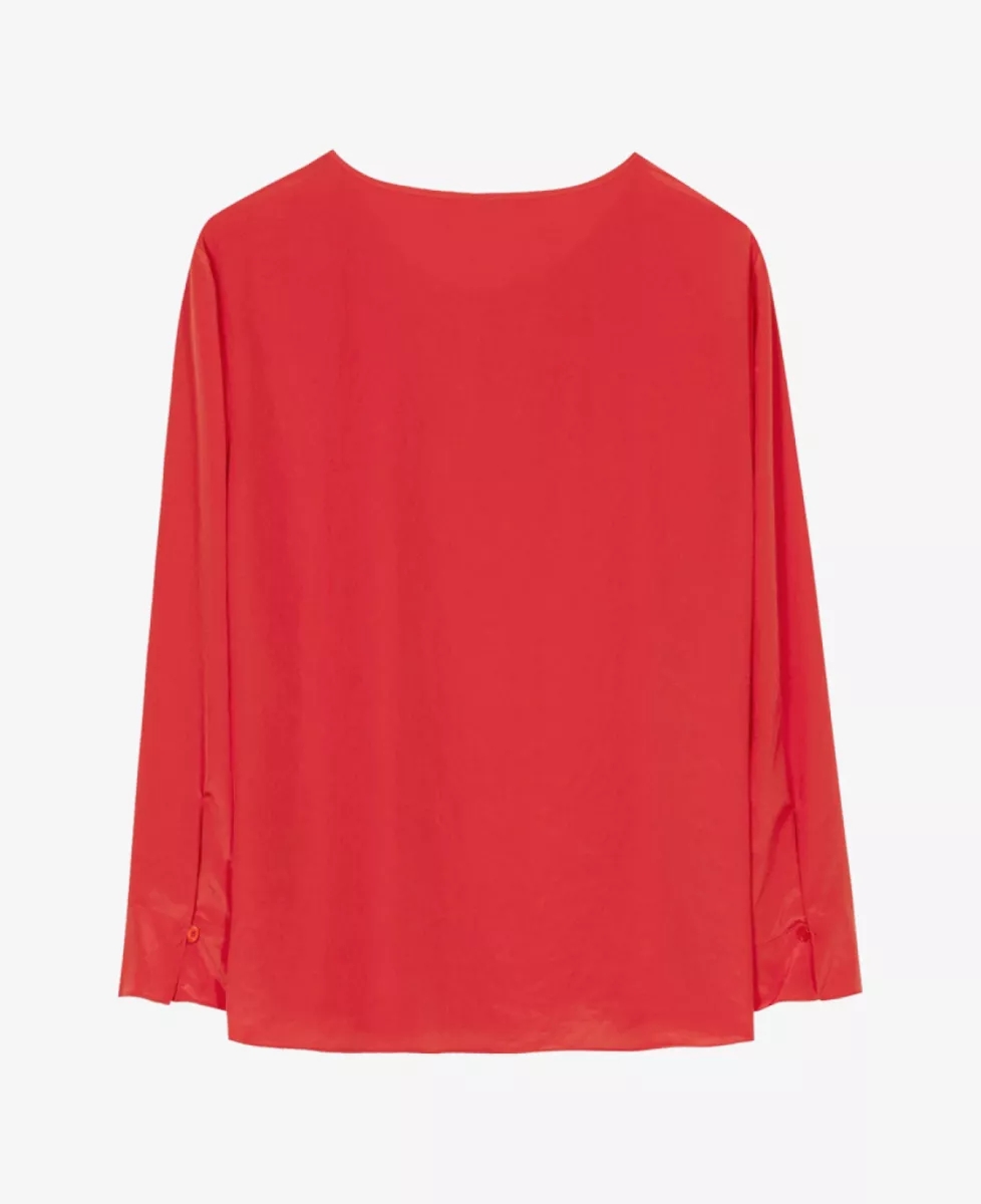 Luisa Cerano Flie*endes Blusenshirt - cherry red 6 Luisa Cerano Luisa Cerano Flie*endes Blusenshirt - cherry red