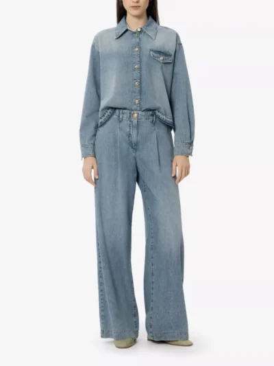 Luisa Cerano Luisa Cerano Bluse - light blue