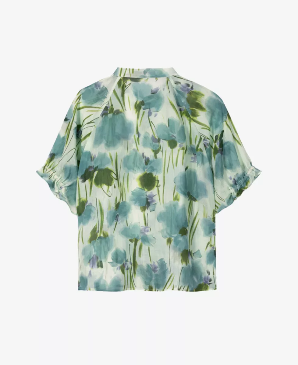 Luisa Cerano Ramie-Bluse mit Flower-Print - the cornflower print 6 Luisa Cerano Luisa Cerano Ramie-Bluse mit Flower-Print - the cornflower print