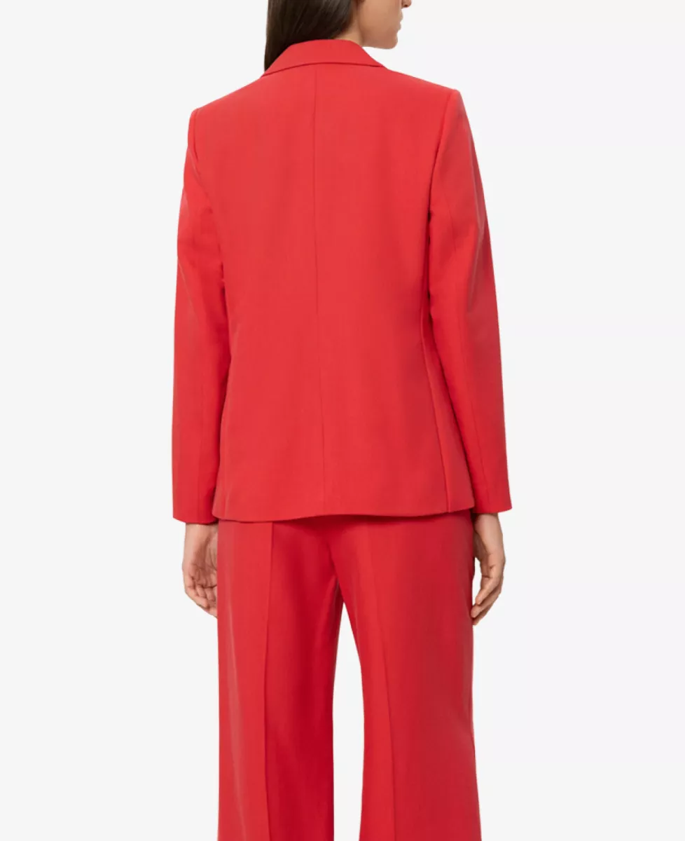 Luisa Cerano Gabardine-Blazer - cherry red 5 Luisa Cerano Luisa Cerano Gabardine-Blazer - cherry red