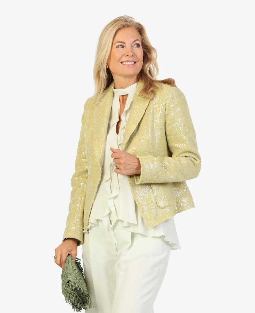 Luisa Cerano Tweed-Blazerjacke - the sequins glam tweed 3 Luisa Cerano Luisa Cerano Tweed-Blazerjacke - the sequins glam tweed