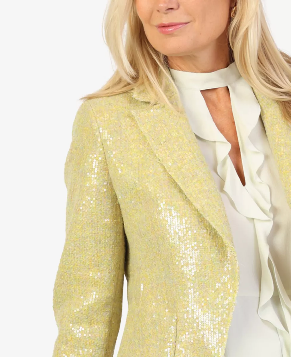 Luisa Cerano Tweed-Blazerjacke - the sequins glam tweed 4 Luisa Cerano Luisa Cerano Tweed-Blazerjacke - the sequins glam tweed