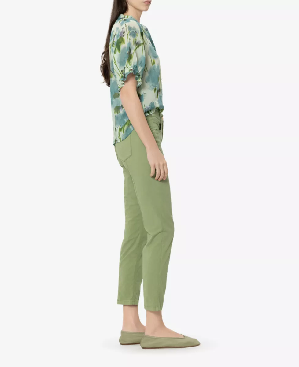 Luisa Cerano High-Stretch-Skinny-Denim - moss green 3 Luisa Cerano Luisa Cerano High-Stretch-Skinny-Denim - moss green