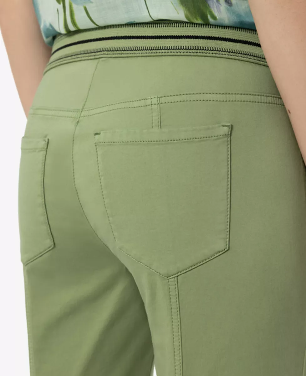 Luisa Cerano High-Stretch-Skinny-Denim - moss green 4 Luisa Cerano Luisa Cerano High-Stretch-Skinny-Denim - moss green
