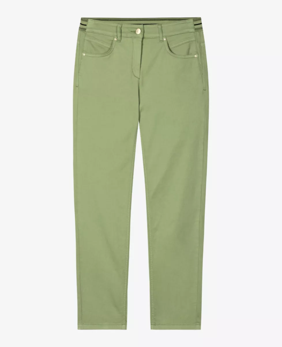 Luisa Cerano High-Stretch-Skinny-Denim - moss green 1 Luisa Cerano Luisa Cerano High-Stretch-Skinny-Denim - moss green