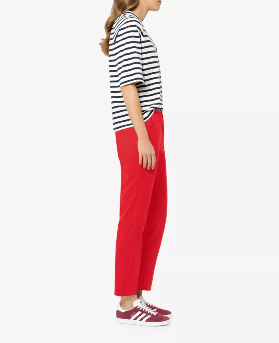 Luisa Cerano Gabardine-Slimtailored-Pants - cherry red 4 Luisa Cerano Luisa Cerano Gabardine-Slimtailored-Pants - cherry red