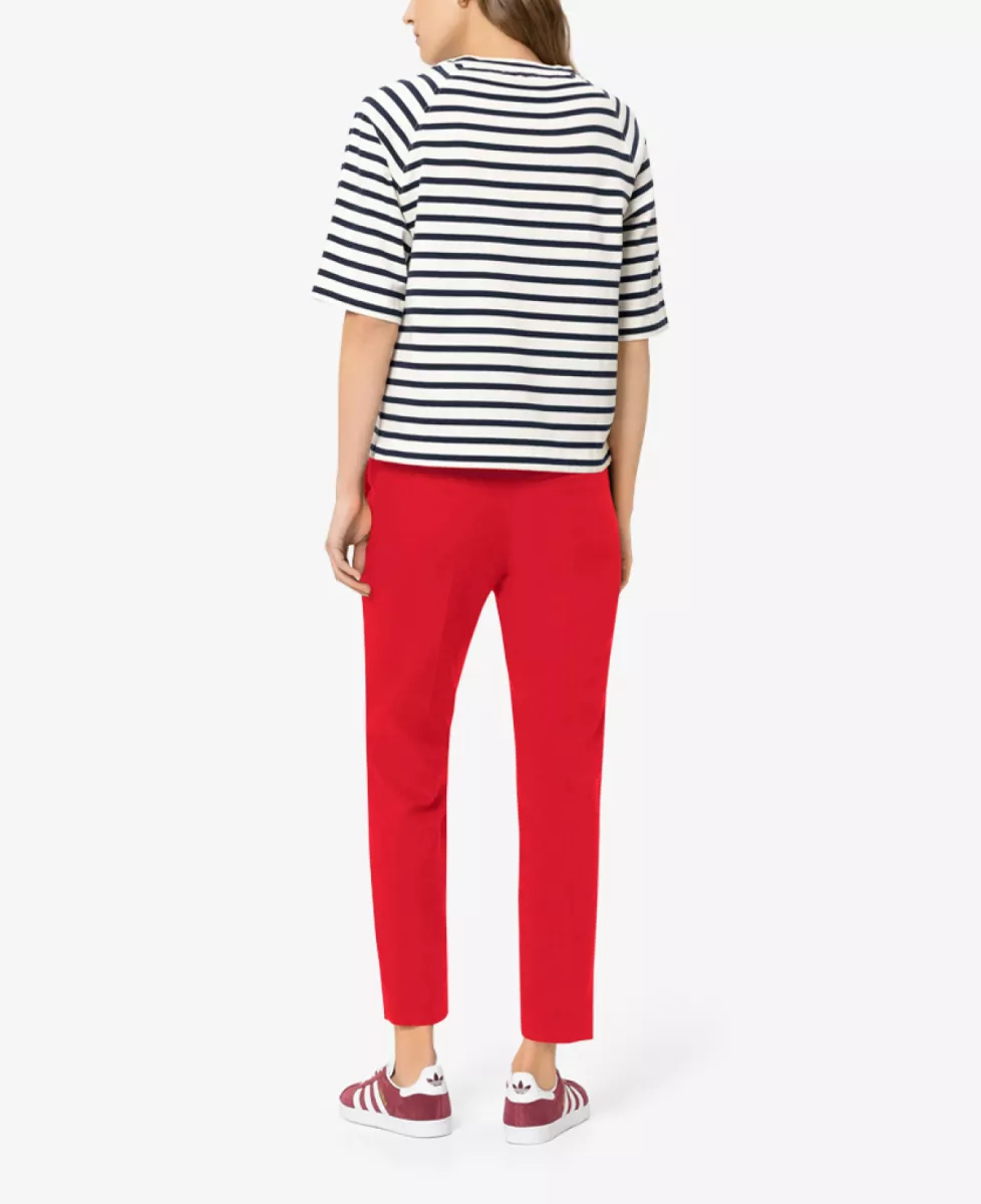 Luisa Cerano Gabardine-Slimtailored-Pants - cherry red 5 Luisa Cerano Luisa Cerano Gabardine-Slimtailored-Pants - cherry red