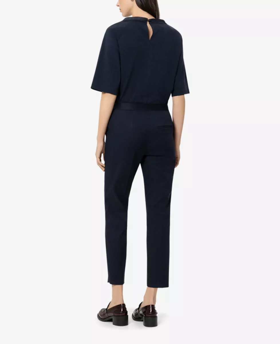 Luisa Cerano Gabardine-Slimtailored-Pants - navy 5 Luisa Cerano Luisa Cerano Gabardine-Slimtailored-Pants - navy