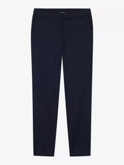 Luisa Cerano Luisa Cerano Gabardine-Slimtailored-Pants - navy