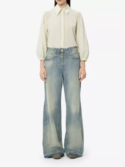 Luisa Cerano Luisa Cerano Hose sportiv - sand tinted light blue