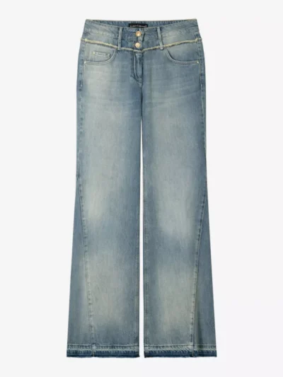 Luisa Cerano Luisa Cerano Hose sportiv - sand tinted light blue