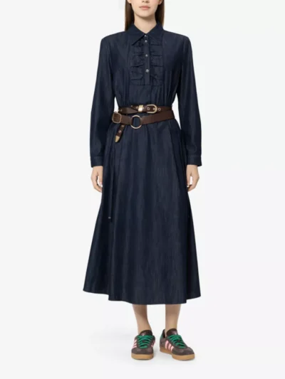 Luisa Cerano Luisa Cerano Denim-Maxi-Kleid - rinse wash